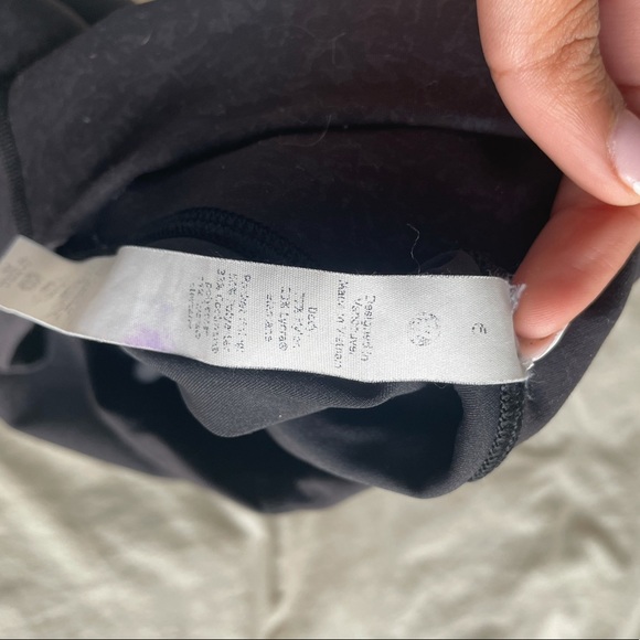 Lululemon Wunder Train High-Rise Tight 25" Crunch Black - Picture 4 of 4